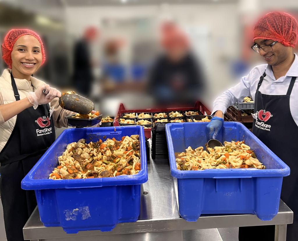Advent Partners staff volunteering at FareShare Australia